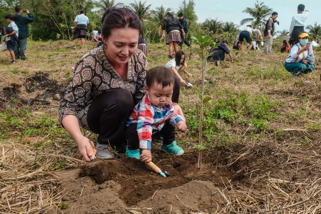 部落居民一同參與