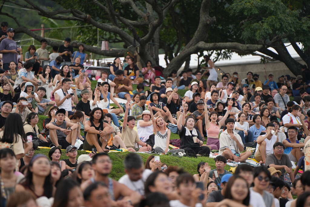 音樂會現場民眾