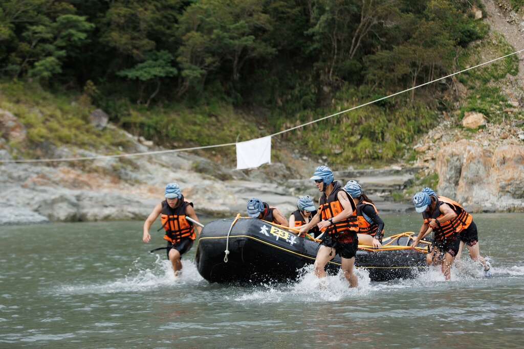 泛舟選手轉換賽道