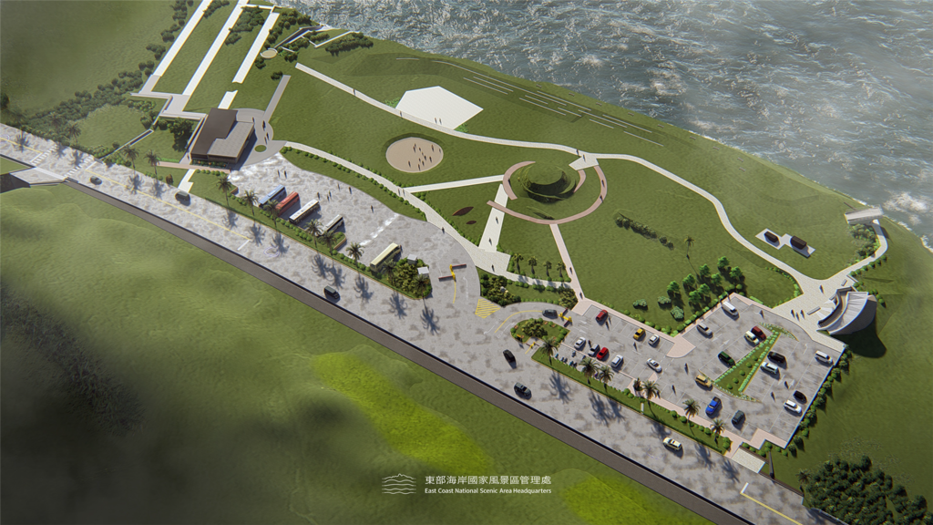 加路蘭遊憩區全區模擬圖