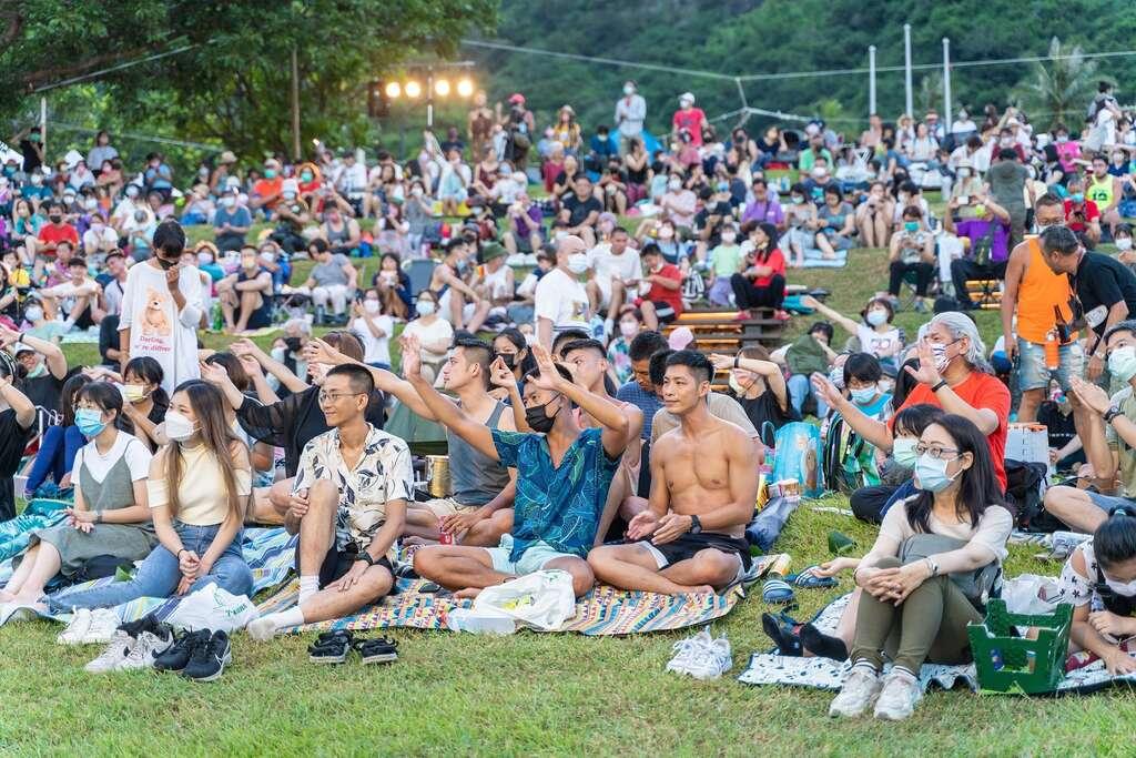 2022 East Coast Land Arts Festival – the final Moonlight Sea Concert drew the perfect ending for the event