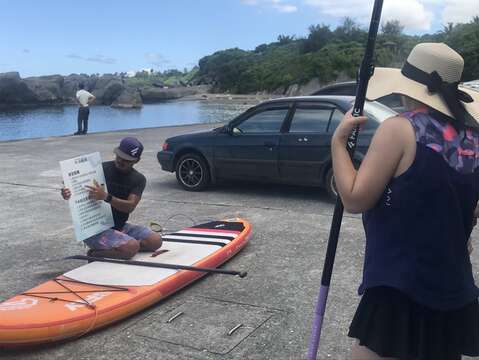 111年度向海小旅行-SUP安全宣導