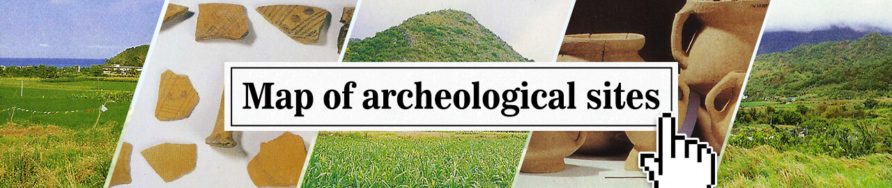 map of archeological sites