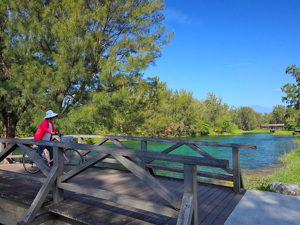 Bersepeda di Taitung Forest Park