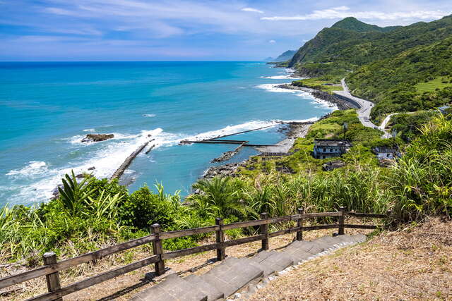 大石鼻山海景