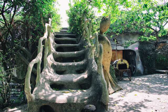 水泥雕塑建築特色