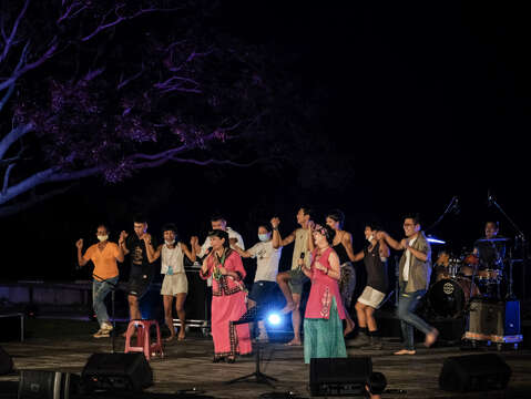 2022 East Coast Land Arts Festival – the final Moonlight Sea Concert drew the perfect ending for the event
