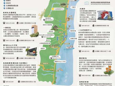 雙濱飲水地圖(長濱)