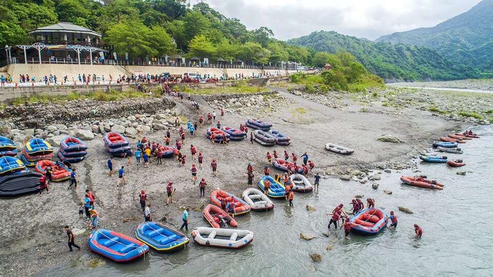 刺激的河谷溯溪的單車路線