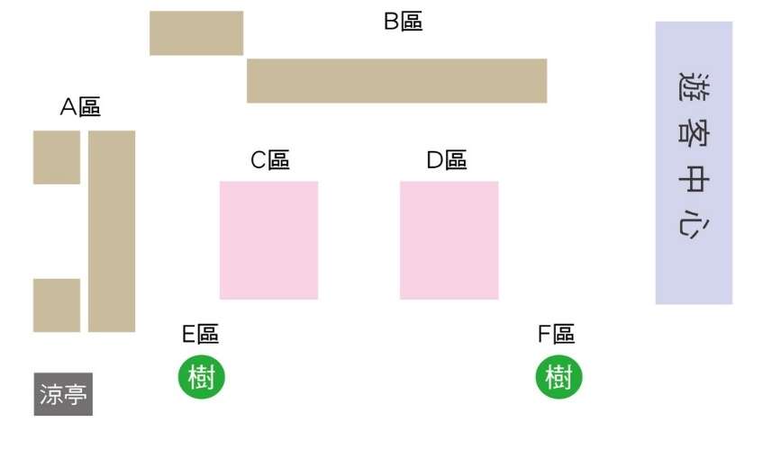 The event will be located in Area F on the site map