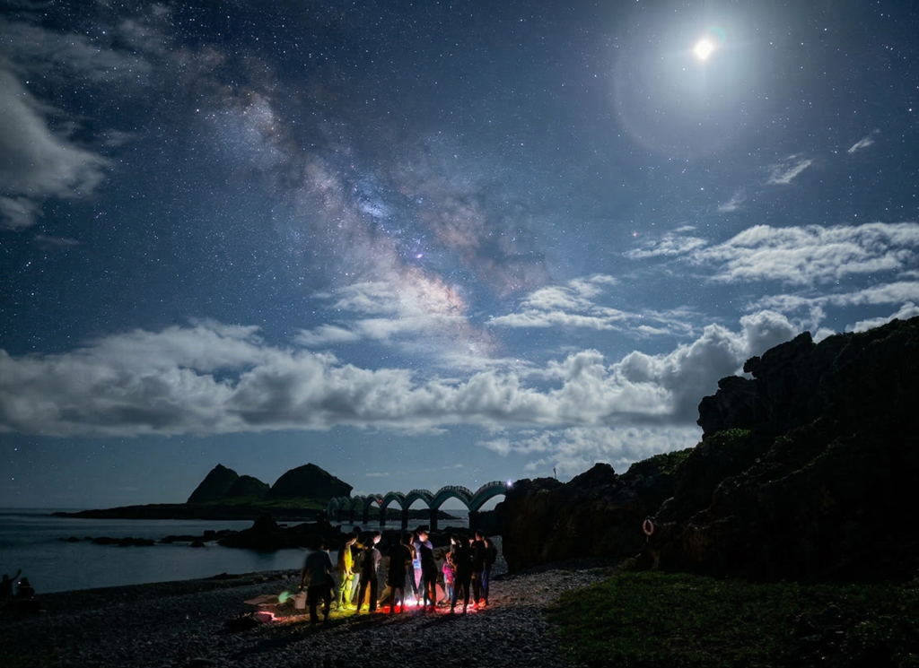 夜探三仙台觀星