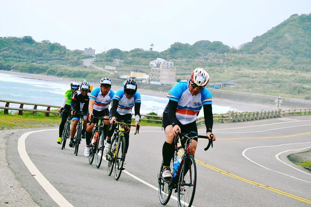 今日の烏石鼻瞬間花東自行車ACP認證挑戰賽加油加油最強車友們-歡迎在您的照片標記我們 @ecnsa 讓更多人看見台灣最美東海岸-#...